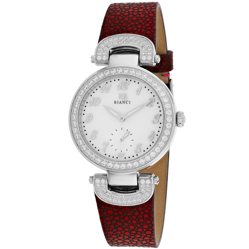Roberto Bianci Women's Alessandra // RB0613 White mother of pearl Watches - Tophatter Daily Deals