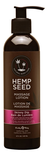 Skinny Dip Hemp Seed Massage Lotion – Vanilla and Fairy Floss Scented 237ml > Essentials > Massage Oil - Tophatter Daily Deals