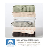 Luxury Combed Cotton Bath Towel Set - Karina Collection Bath - Tophatter Daily Deals