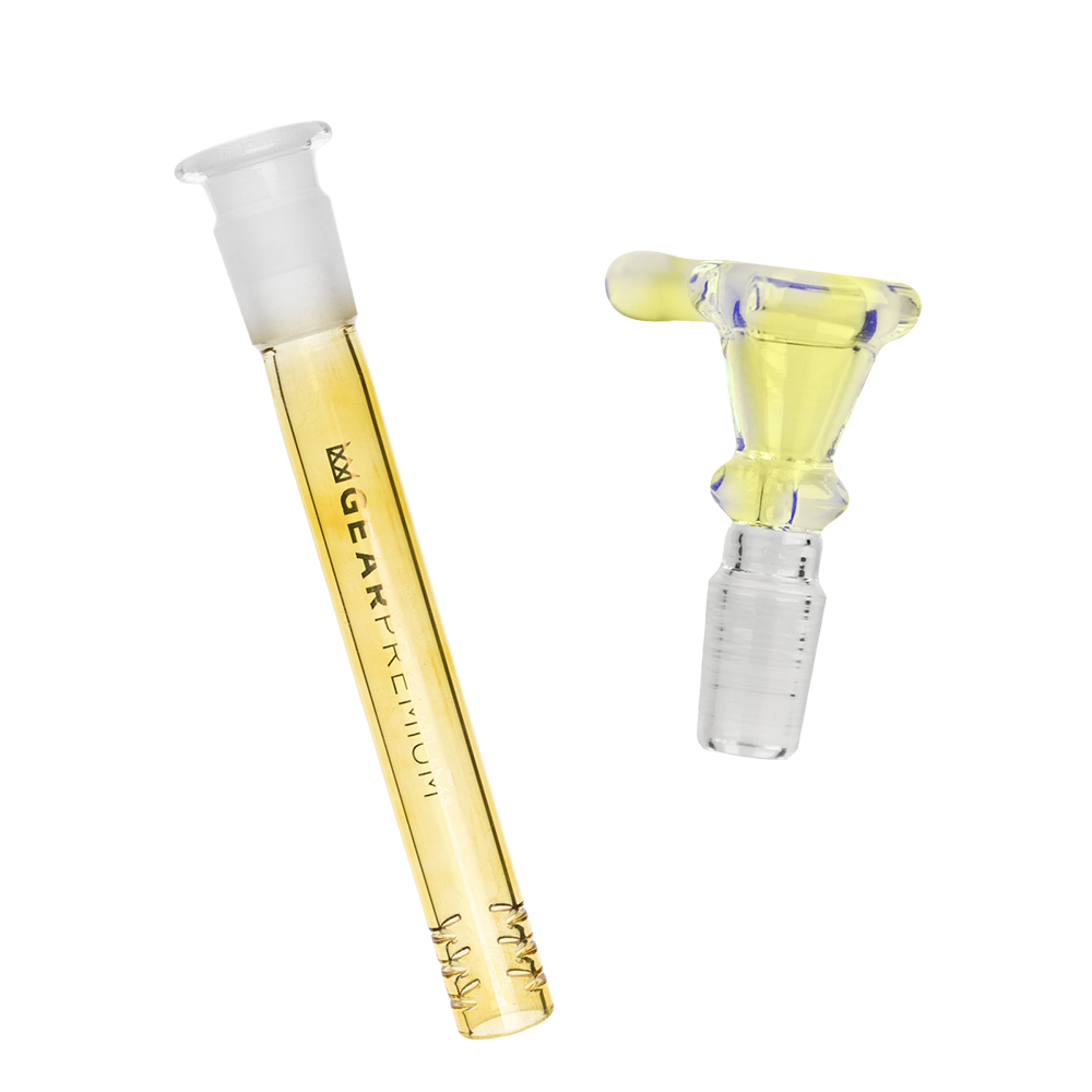 Gear Premium Fumed Skull Straight Tube Bong Bongs - Tophatter Daily Deals