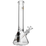Gear Premium Sidekick Beaker Bong Transparent Clear Glass Bongs - Tophatter Daily Deals