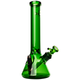 Gear Premium Sidekick Beaker Bong Transparent Green Glass Bongs - Tophatter Daily Deals