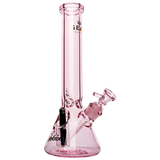 Gear Premium Sidekick Beaker Bong Transparent Pink Glass Bongs - Tophatter Daily Deals