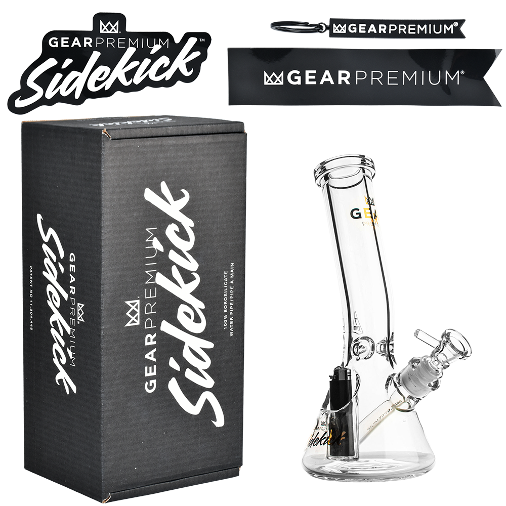 Gear Premium Sidekick Laid Back Beaker Bong Bongs - Tophatter Daily Deals