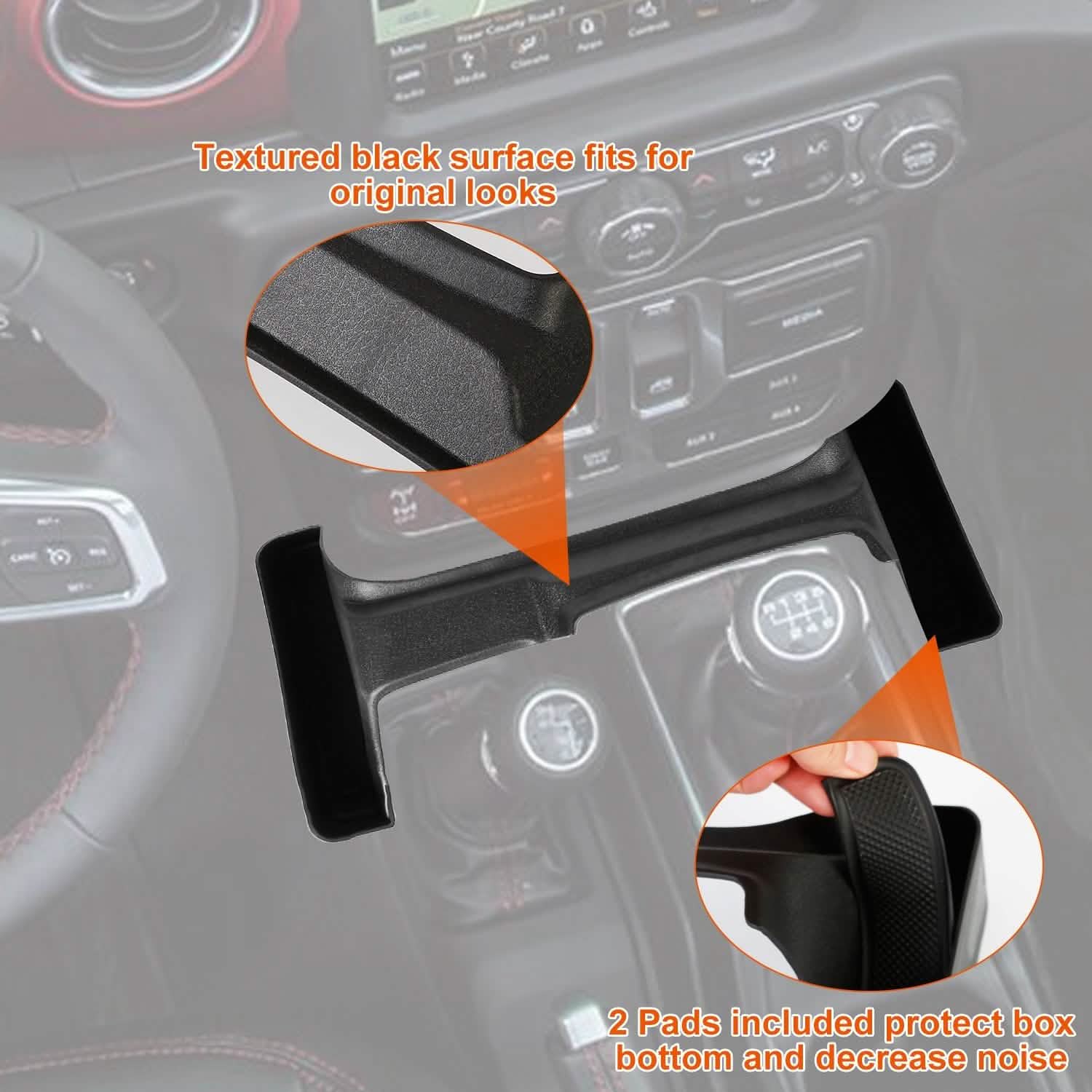 Gear Shift Console Side Tray Automotive - Tophatter Daily Deals