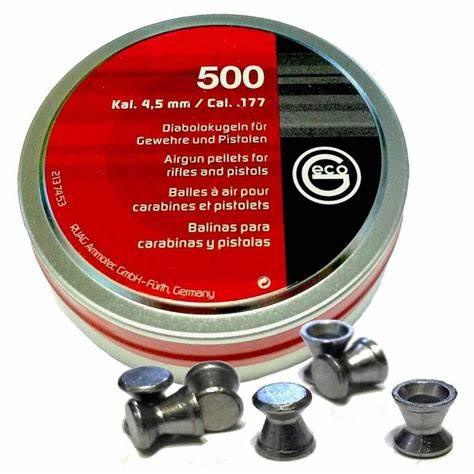 GECO DIABOLO WADCUTTER (7 GR) 500's - .177 CAL - Tophatter's Army Deals BULLETS - Tophatter Daily Deals
