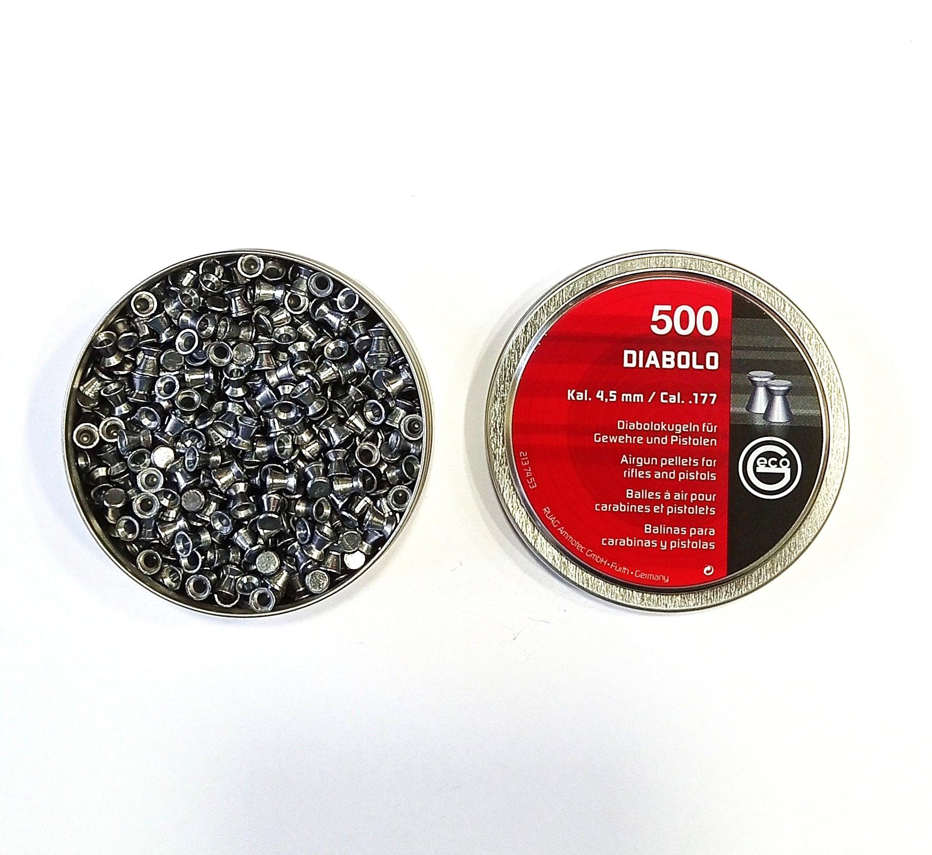 GECO DIABOLO WADCUTTER (7 GR) 500's - .177 CAL - Tophatter's Army Deals BULLETS - Tophatter Daily Deals