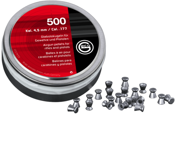 GECO DIABOLO WADCUTTER (7 GR) 500's - .177 CAL - Tophatter's Army Deals BULLETS - Tophatter Daily Deals