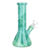 Gemstone Glass Beaker Bong Jade Green Bongs - Tophatter Daily Deals
