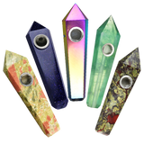 Gemstone Hand Pipe Hand Pipes - Tophatter Daily Deals