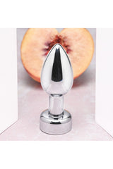 Gender X - Rockin Vibrating Metal Plug - Assorted Sizes - Silver Sex Toy - Tophatter Daily Deals