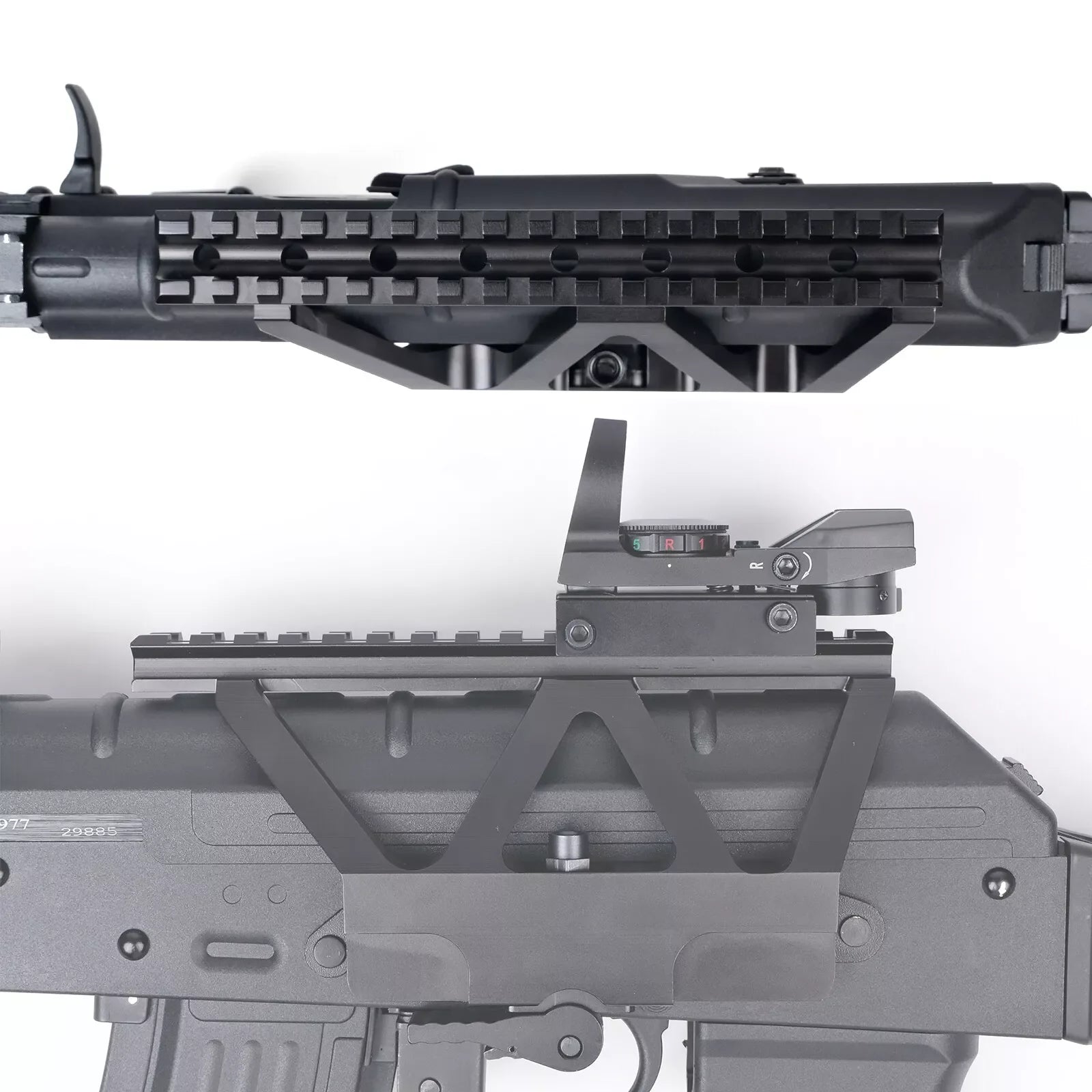 GENERIC AK/AKM SIDE MOUNTING PLATE, WEAVER RAIL - Tophatter's Army Deals OPTICS & SCOPES - Tophatter Daily Deals