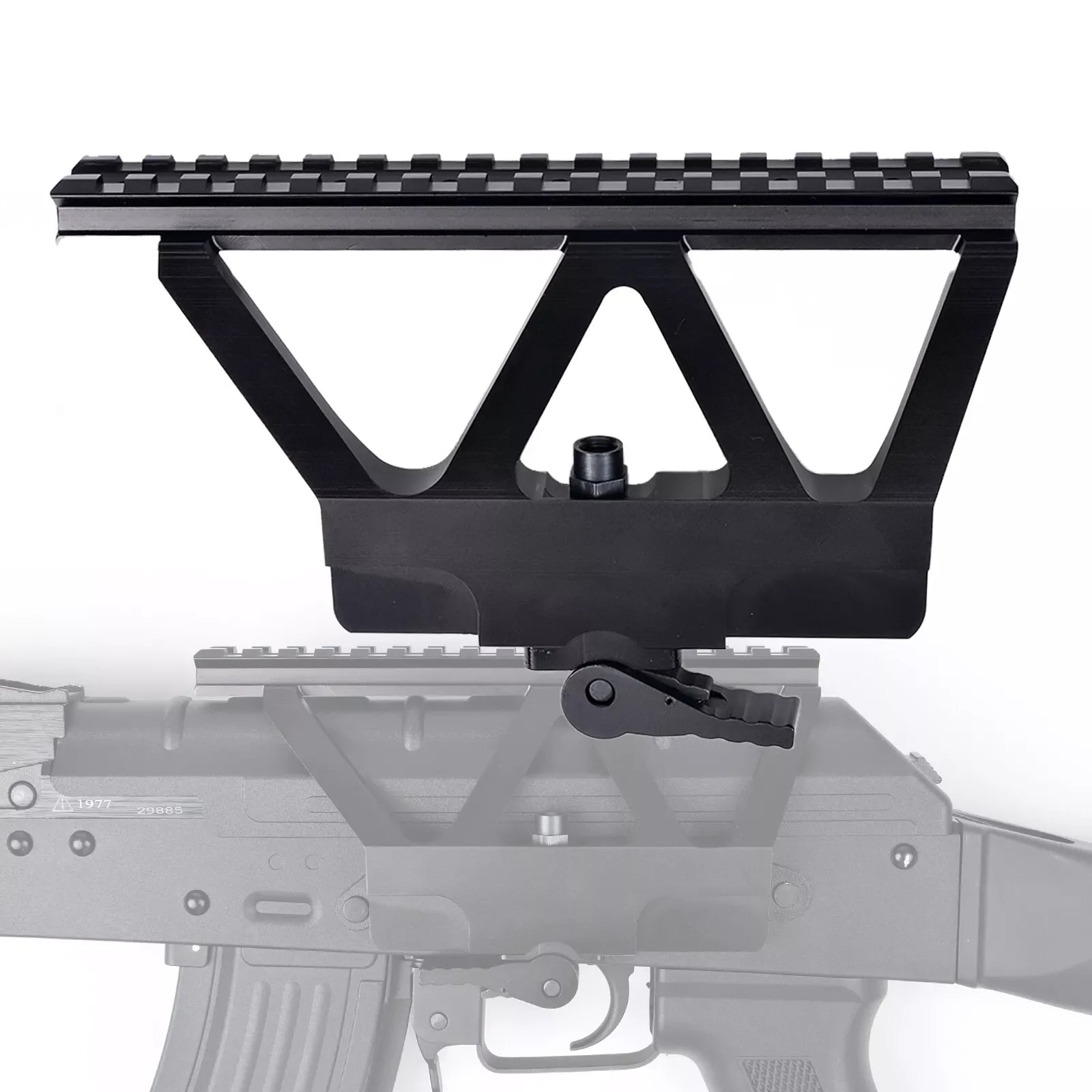 GENERIC AK/AKM SIDE MOUNTING PLATE, WEAVER RAIL - Tophatter's Army Deals OPTICS & SCOPES - Tophatter Daily Deals