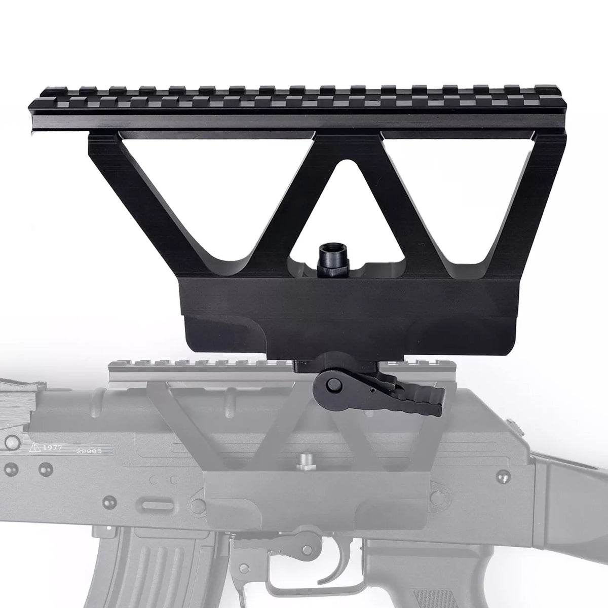 GENERIC AK/AKM SIDE MOUNTING PLATE, WEAVER RAIL - Tophatter's Army Deals OPTICS & SCOPES - Tophatter Daily Deals