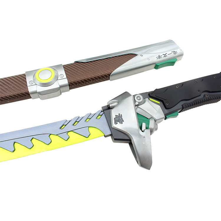 Genji's Dragon Sword with LED (Genji Sword) Video Game Sword - Tophatter Daily Deals