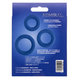 Admiral Universal Cock Ring Set – Gradual Size Silicone Rings Set > Cock Ring > Sets - Tophatter Daily Deals