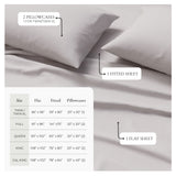 Viscose from Bamboo & Cotton Blend Jersey Knit Sheets Bedding - Tophatter Daily Deals