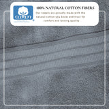 100% Cotton Premium Bath Towel Set - Chiara Collection Bath - Tophatter Daily Deals