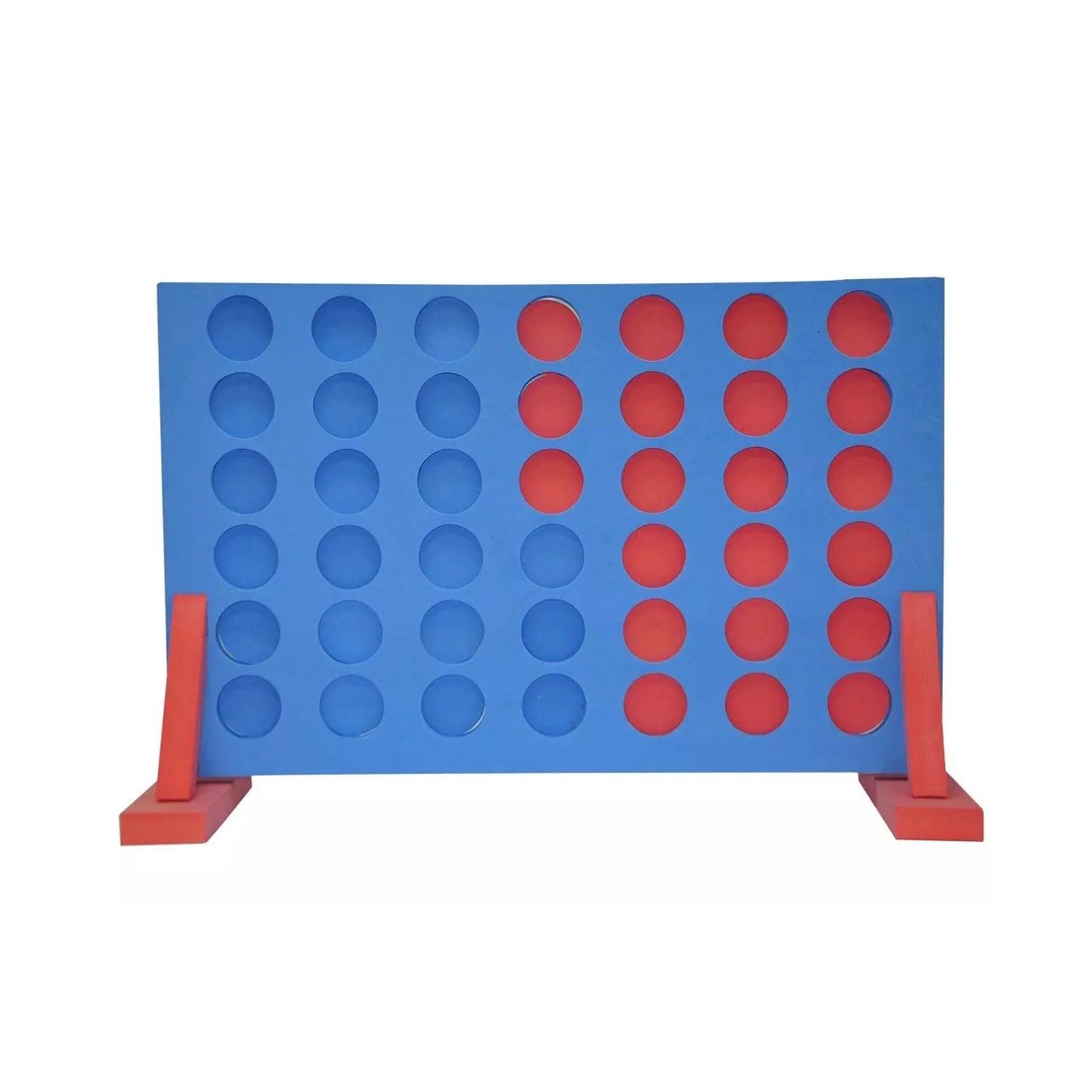 Giant Connect 4 Game - Giant Connect Four In A Row Family Party Garden Game Outdoor Eva Foam Toy Indoor Games - Tophatter Daily Deals
