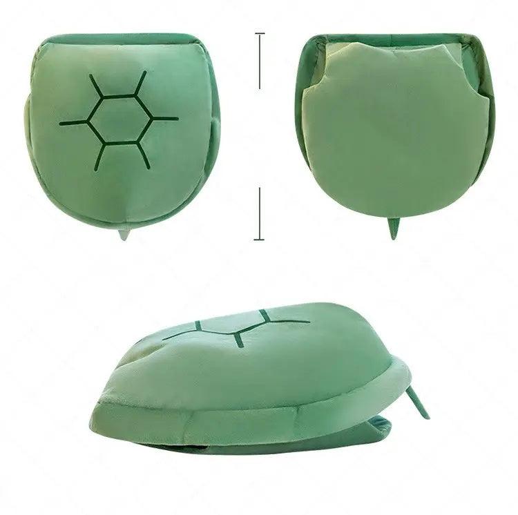 Wearable Turtle Shell Pillow - 100/130CM Wearable Turtle Shell stuffed Animal Toy Plush Pillow Kid Best Gift Sports Toys - Tophatter Daily Deals