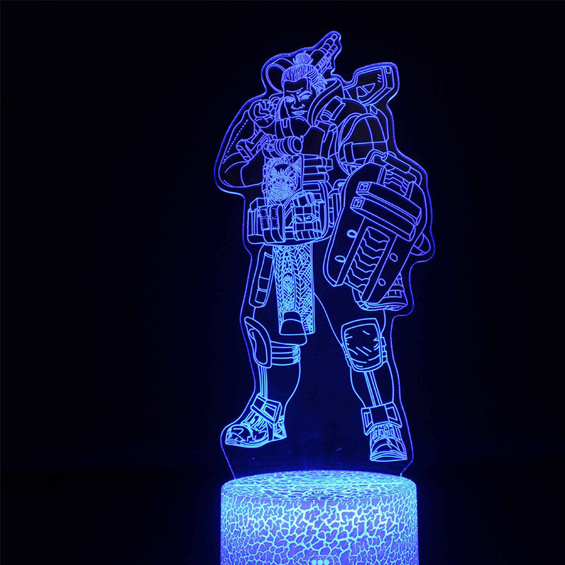Customized Game Figures Luminous Night Lamp - Tophatter Daily Deals