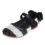 Girls' Glitters PU Sequined Jeweled Flat Shoes Black Kids' & Baby Clothing - Tophatter Daily Deals