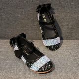 Girls' Glitters PU Sequined Jeweled Flat Shoes Kids' & Baby Clothing - Tophatter Daily Deals