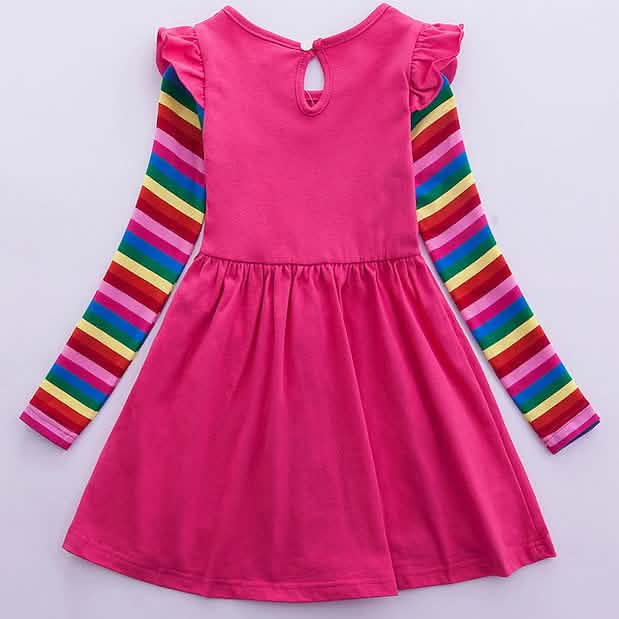 Girls' Unicorn Rainbow Flower Dress Kids' & Baby Clothing - Tophatter Daily Deals