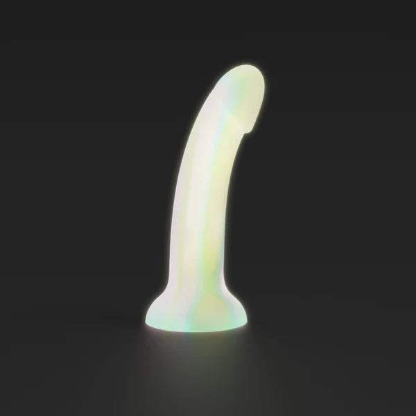 Dildolls Glow In The Dark Silicone Suction Dildo - Fantasia - Tophatter Daily Deals