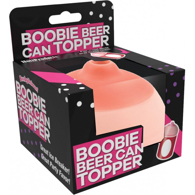 Boobie Beer Can Topper – Food Grade PVC Beverage Accessory > Novelties > Gag Gifts - Tophatter Daily Deals