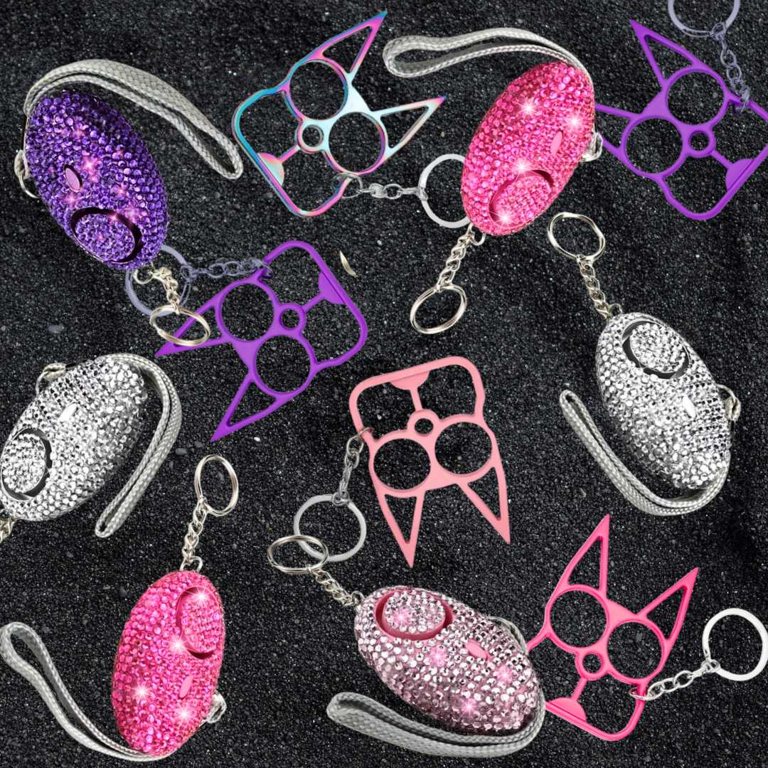 Glam Shield Personal Self-Defense Keychain Duo Package Deals - Tophatter Daily Deals
