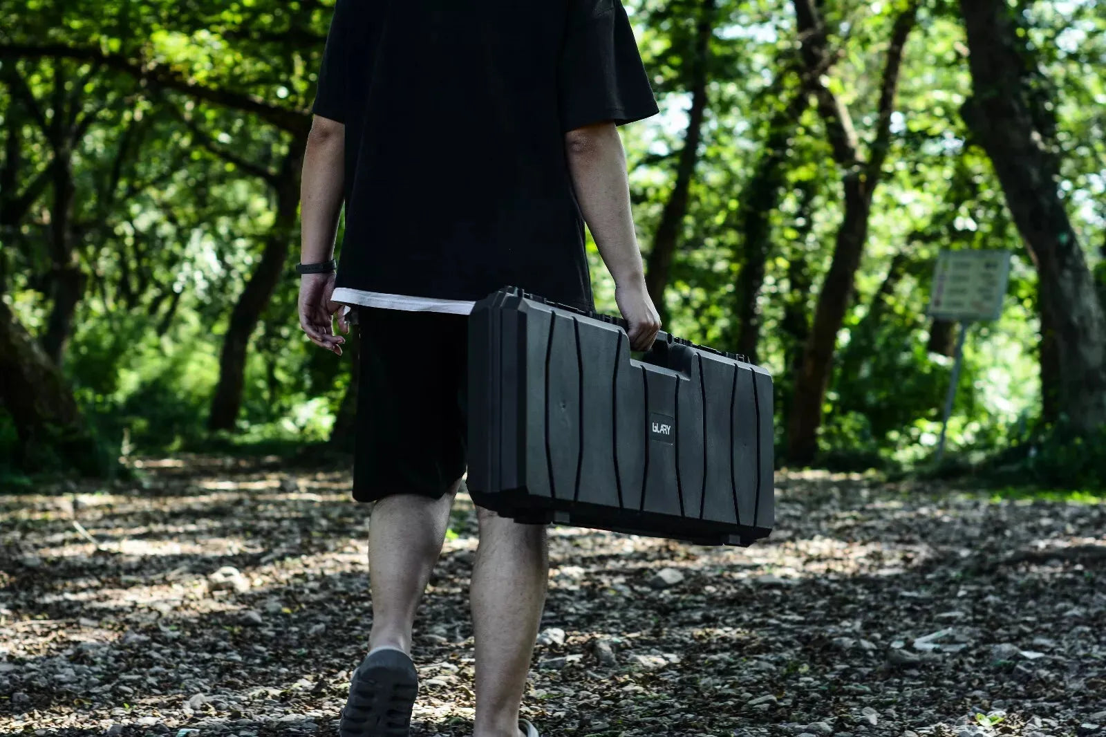 GLARY SINGLE AR CASE 36" - BLACK - Tophatter's Army Deals HOLSTERS & BAGS - Tophatter Daily Deals