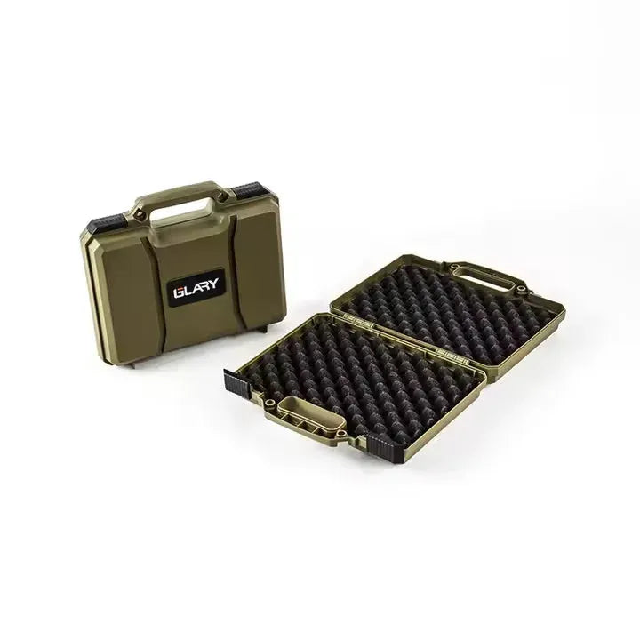GLARY SINGLE HANDGUN CASE - OLIVE - Tophatter's Army Deals HOLSTERS & BAGS - Tophatter Daily Deals