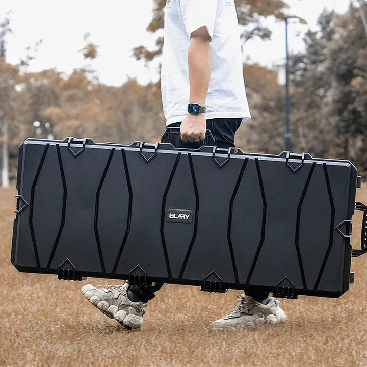 GLARY TACTICAL RIFLE CASE 46" - BLACK - Tophatter's Army Deals HOLSTERS & BAGS - Tophatter Daily Deals