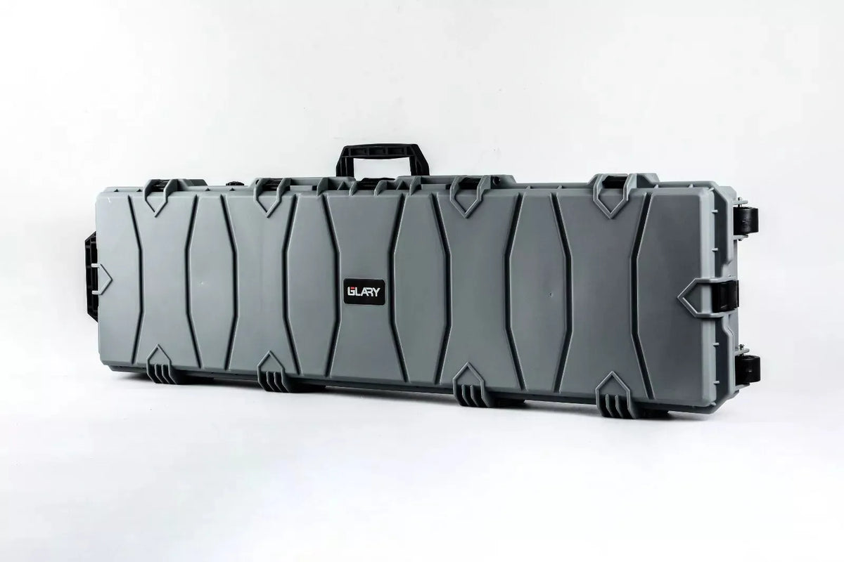 GLARY TACTICAL RIFLE CASE 52" - GREY - Tophatter's Army Deals HOLSTERS & BAGS - Tophatter Daily Deals