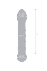 Gläs - Spiral Staircase - 7.25" Full Tip Dildo - Clear/Pink Sex Toy - Tophatter Daily Deals