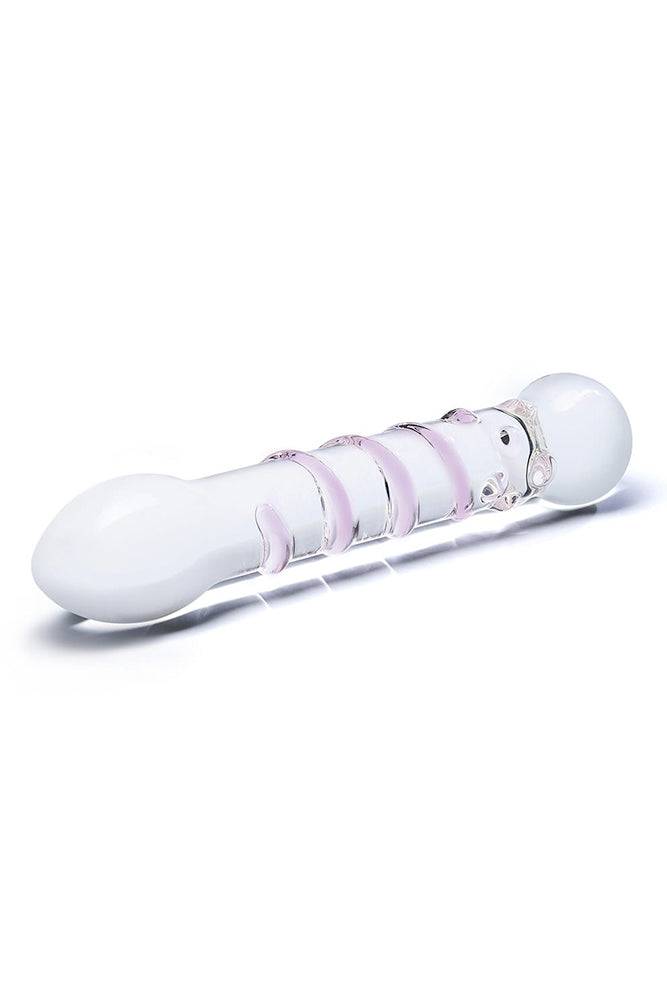 Gläs - Spiral Staircase - 7.25" Full Tip Dildo - Clear/Pink Sex Toy - Tophatter Daily Deals