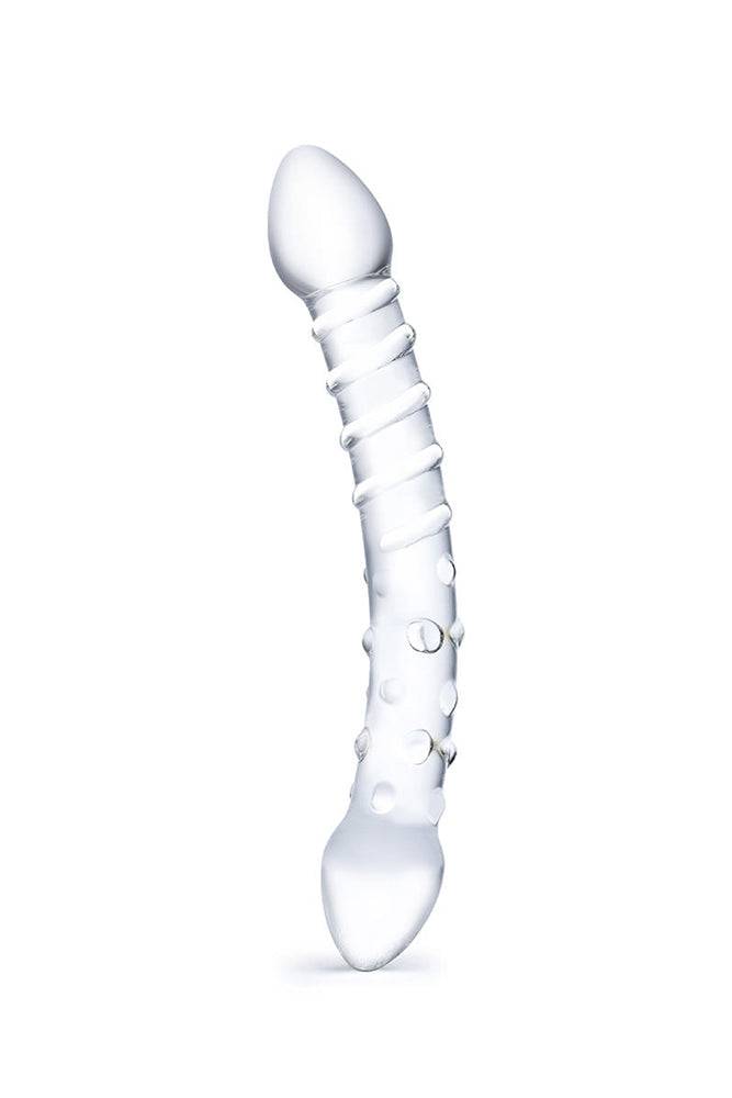 Gläs - Double Trouble - 10" Doubled Ended Glass Dildo - Clear Sex Toy - Tophatter Daily Deals