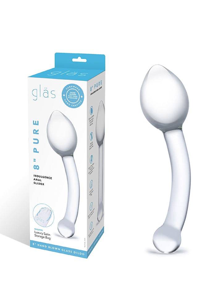 Gläs - Pure Indulgence - 8" Anal Slider - Clear Sex Toy - Tophatter Daily Deals