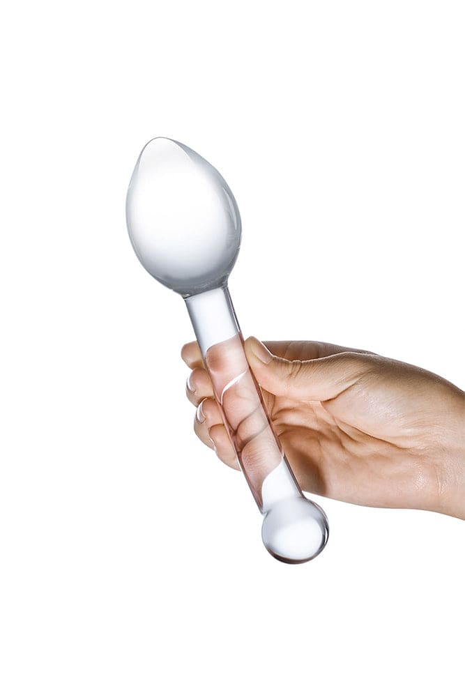Gläs - Pure Indulgence - 8" Anal Slider - Clear Sex Toy - Tophatter Daily Deals