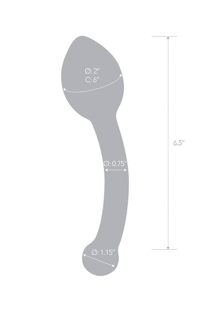 Gläs - Pure Indulgence - 8" Anal Slider - Clear Sex Toy - Tophatter Daily Deals