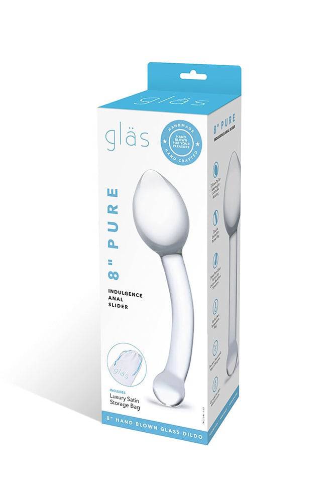 Gläs - Pure Indulgence - 8" Anal Slider - Clear Sex Toy - Tophatter Daily Deals