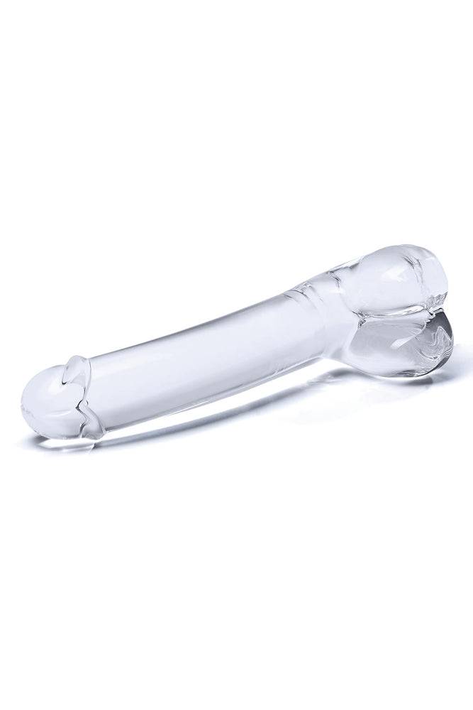 Gläs - Curved Realistic 7" Glass G-Spot Dildo - Clear Sex Toy - Tophatter Daily Deals