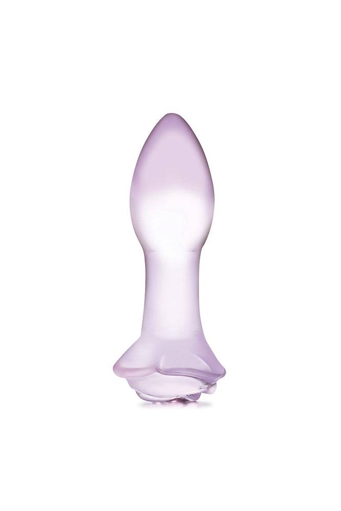 Gläs - Rosebud - 5" Glass Butt Plug - Pink Sex Toy - Tophatter Daily Deals