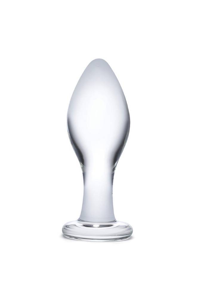 Gläs - Classic - 4'' Glass Butt Plug - Clear Sex Toy - Tophatter Daily Deals