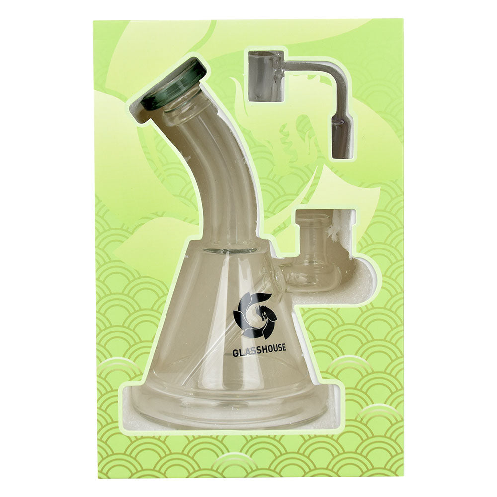Glasshouse Bent Neck Dab Rig Dab Rigs - Tophatter Daily Deals