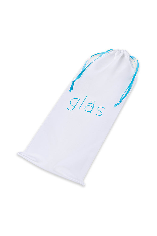 Gläs - Ribbed 8" G-Spot Double Ended Glass Dildo - Clear Sex Toy - Tophatter Daily Deals