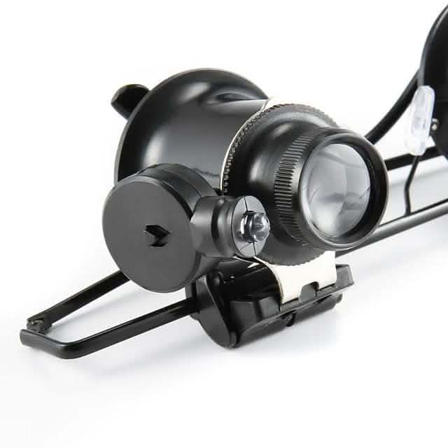 Glasses Type 20X Magnifier With White Led Light School, Office & Art Supplies - Tophatter Daily Deals