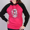Hot Leathers Sugar Skull Raglan Sweat Shirt Ladies Pull Over Hoodie S2G Hoodies & Sweatshirts - Tophatter Daily Deals