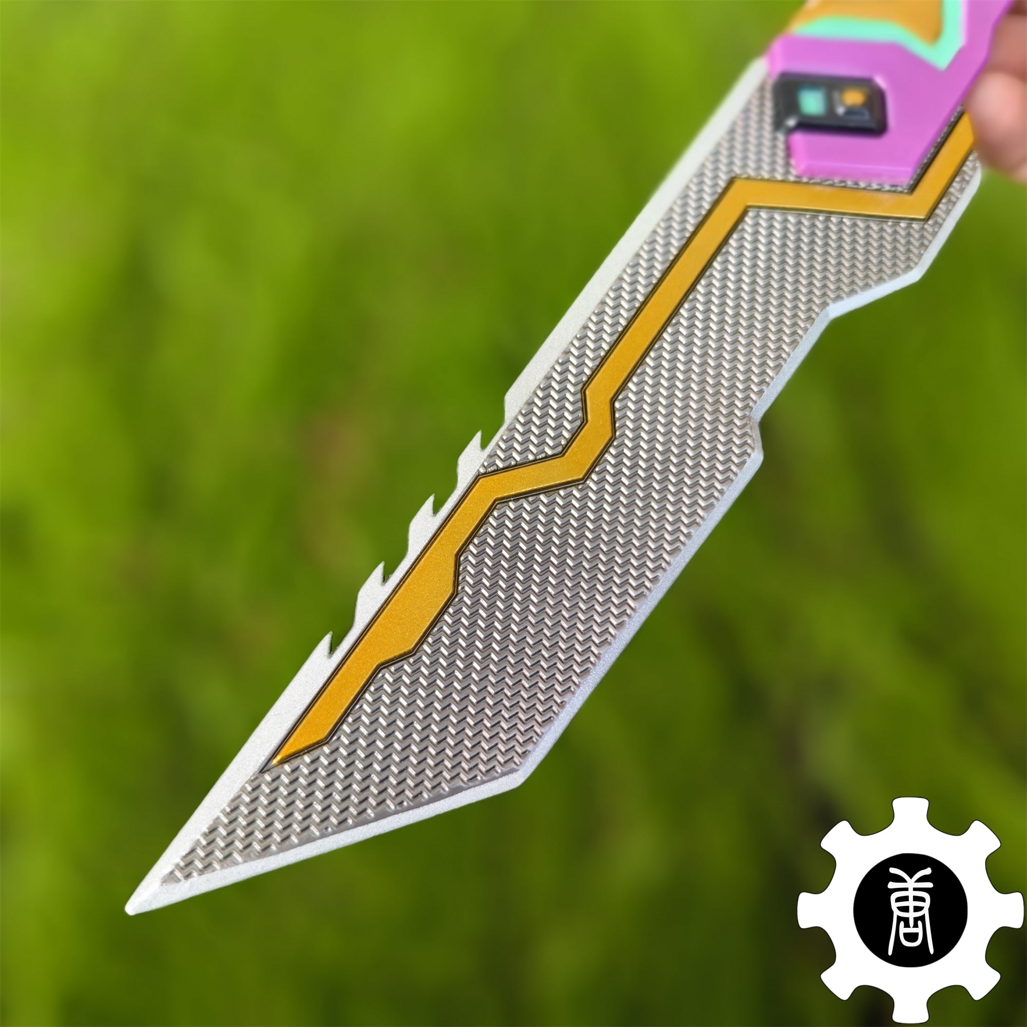 Glitchpop Dagger Life-size Metal Replica USA Only - Tophatter Daily Deals